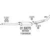 MTS 01.50070 Middle Silencer